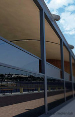 Гильотинное остекление